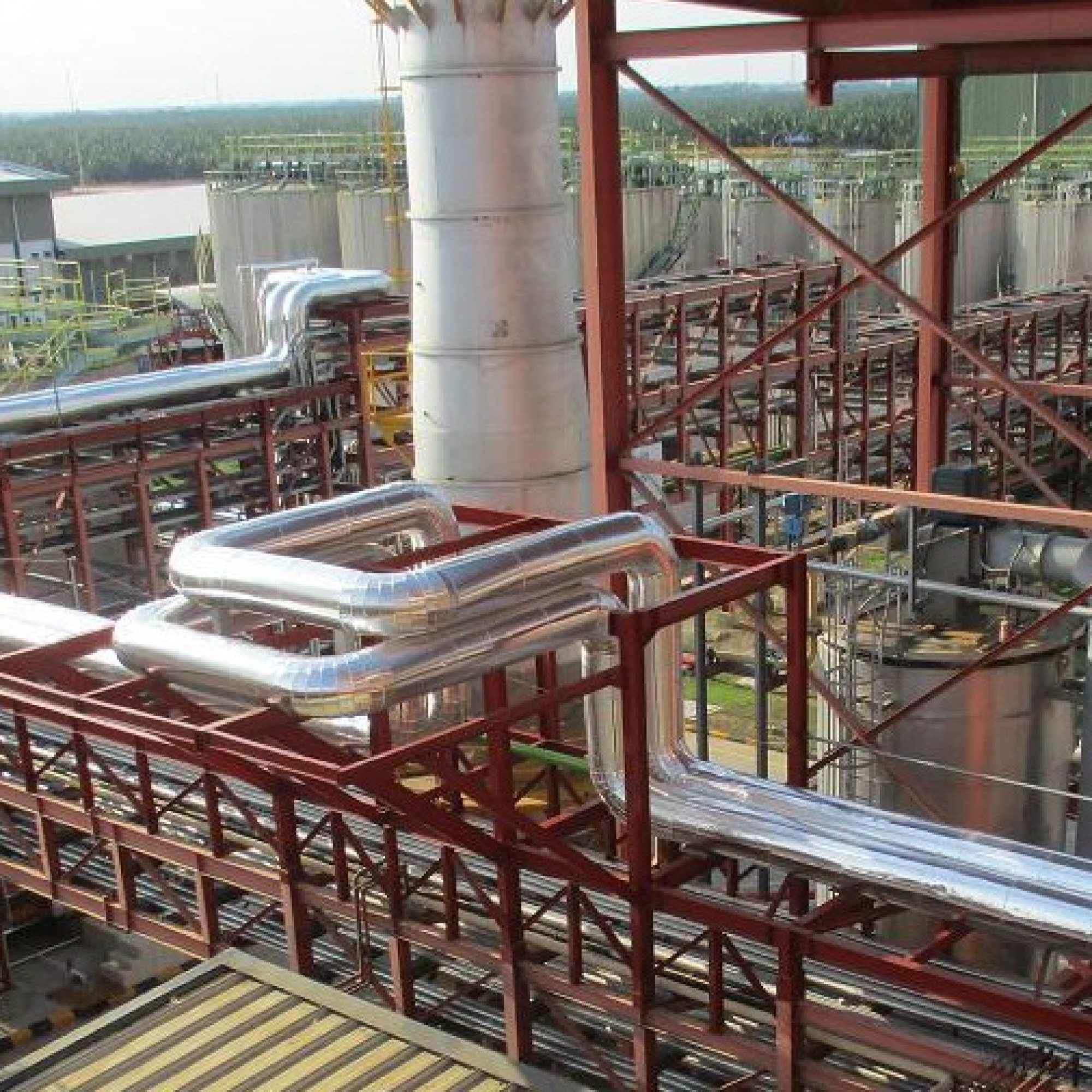 Thermal Oil Piping Line